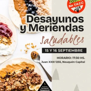 Desayunos y Meriendas Saludables Sin TACC