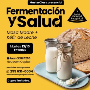 Fermentación desde Cero: Kéfir + Masa Madre