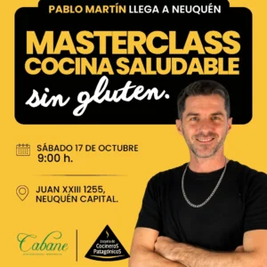 Cocina Saludable Sin Gluten con Pablo Martín